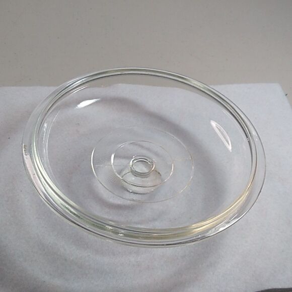 Clear Glass Lid #406 Knob texture glass ring number 11 on outer ring - Picture 4 of 7